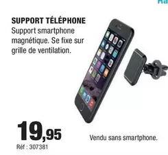Support Téléphone offre à 19,95€ sur Autobacs