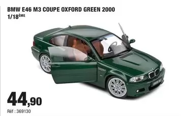 Bmw E46 M3 Coupe Oxford Green 2000 offre à 44,9€ sur Autobacs