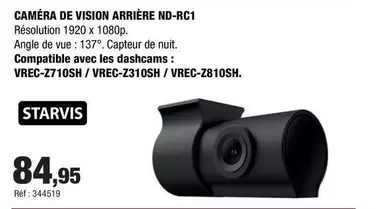 Starvis - Caméra De Vision Arrière ND-RC-1 offre à 84,95€ sur Autobacs