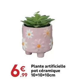Plante Artificielle Pot Céramique offre à 6,99€ sur Maxi Bazar