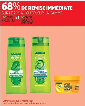 Garnier - Fructis  offre sur Auchan Hypermarché