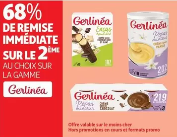 Gerlinéa - Gamme offre sur Auchan Hypermarché