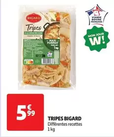 Bigard - Tripes offre à 5,99€ sur Auchan Hypermarché