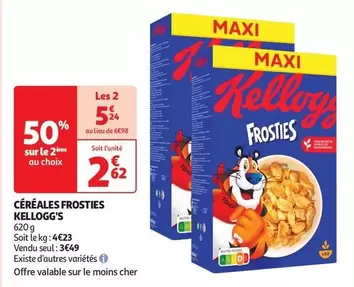 Kellogg's - Céréales Frosties offre à 3,49€ sur Auchan Hypermarché