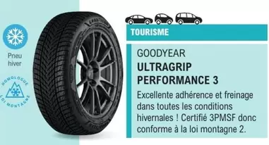 Goodyear Ultragrip Performance 3 offre sur E.Leclerc L'Auto