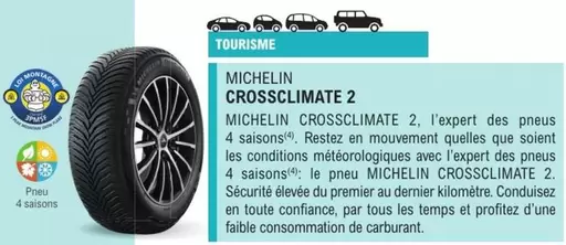 Michelin -  Crossclimate 2 offre sur E.Leclerc L'Auto