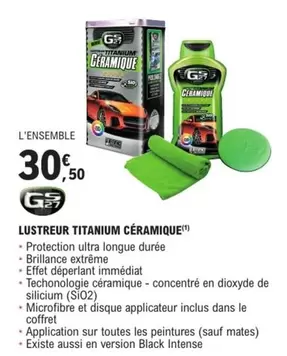 Extrême - Lustreur Titanium Ceramique offre à 30,5€ sur E.Leclerc L'Auto