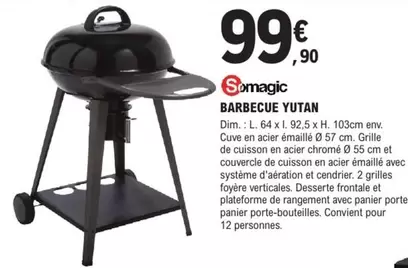 Barbecue Yutan offre à 99,9€ sur E.Leclerc Brico
