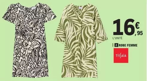 Robe Femme offre à 16,95€ sur E.Leclerc