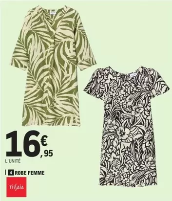 Robe Femme offre à 16,95€ sur E.Leclerc