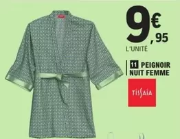 Peignoir Nuit Femme offre à 9,95€ sur E.Leclerc