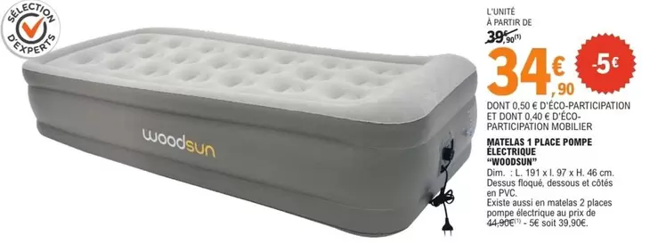 Dim - Matelas À Place Femme offre à 34,9€ sur E.Leclerc