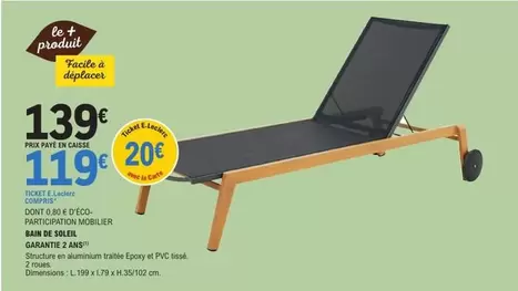 Facile - Couette De Café offre à 139€ sur E.Leclerc