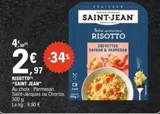 Saint Jean - Risotto offre à 2,97€ sur E.Leclerc