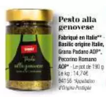 Pesto Alla Genovese offre sur Maison Thiriet