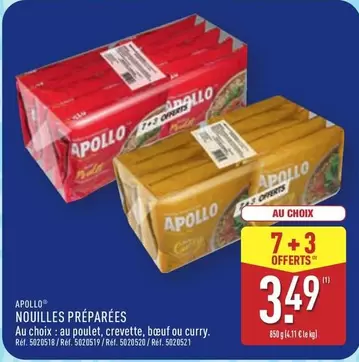 Apollo - Nouilles Preparees offre à 3,49€ sur Aldi