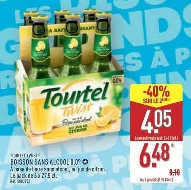 Boisson Sans Alcool 0,0 offre à 6,48€ sur Aldi