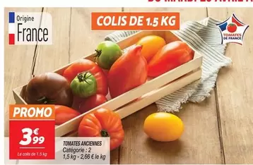 Promo - Tomates Aucres offre à 3,99€ sur Netto