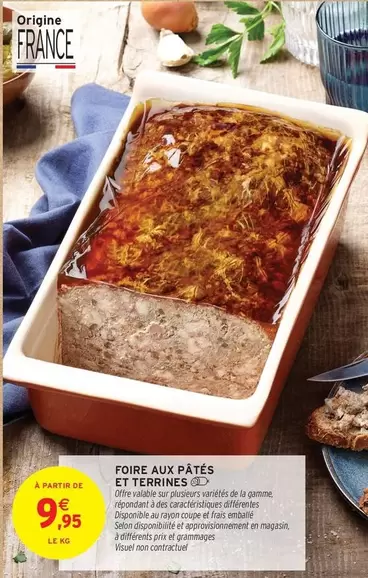 Foire Aux Pâtes Et Terrines offre à 9,95€ sur Intermarché Hyper