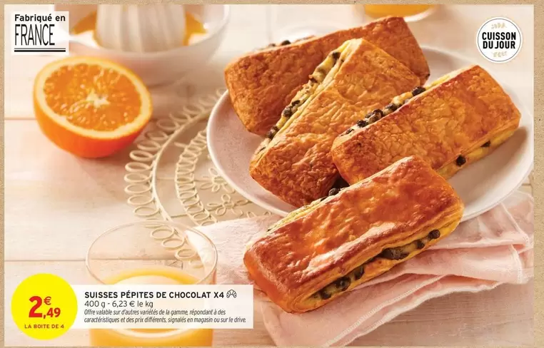 Signal - Suissee Pepites De Chocolat X4 offre à 2,49€ sur Intermarché Hyper