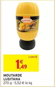 Moutarde offre à 1,49€ sur Intermarché Express