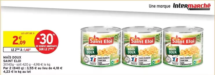 Saint Eloi - Minis Doux offre à 2,09€ sur Intermarché Contact