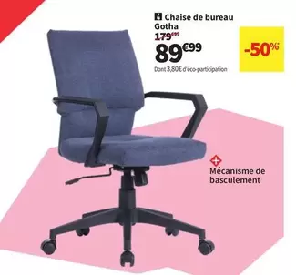 Chaise De Bureau offre à 89,99€ sur Conforama