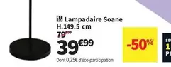 Lampadaire Soane H.149.5 Cm offre à 39,99€ sur Conforama