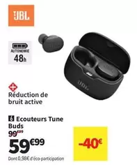 JBL - Ecouteurs Tune Buds offre à 59,99€ sur Conforama
