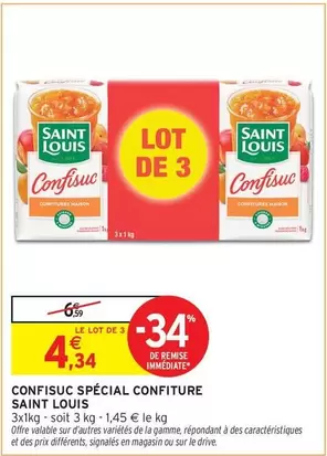 Signal - Confisue Spécial Confiture offre à 4,34€ sur Intermarché