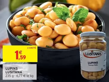 Lupins offre à 1,59€ sur Intermarché