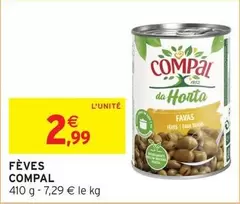 Fèves offre à 2,99€ sur Intermarché