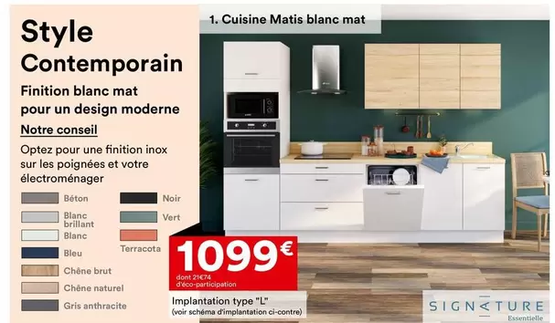 Chêne - Style offre à 1099€ sur BUT