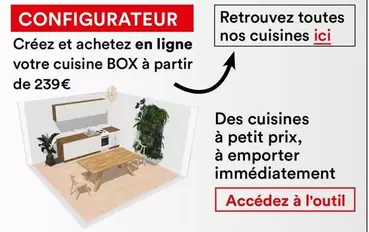 Des Cuisine offre sur BUT