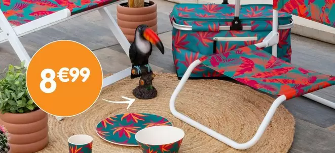 Statue Toucan offre à 8,99€ sur B&M