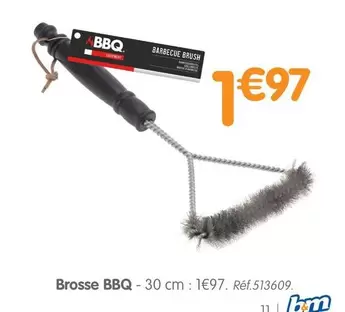 Brosse Bbq offre à 1,97€ sur B&M