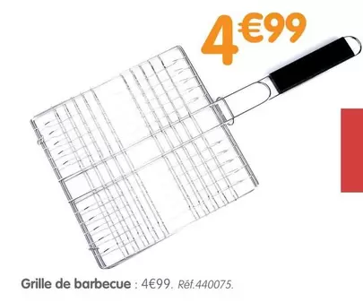 Grille De Barbecue offre à 4,99€ sur B&M