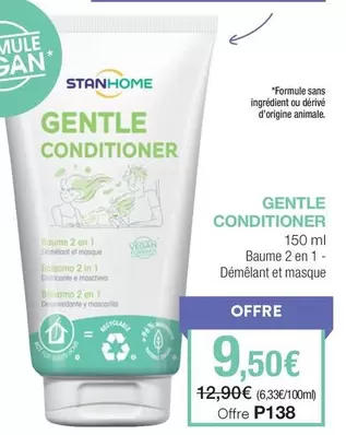 Stanhome - Démêlant Et Masque offre à 9,5€ sur Stanhome