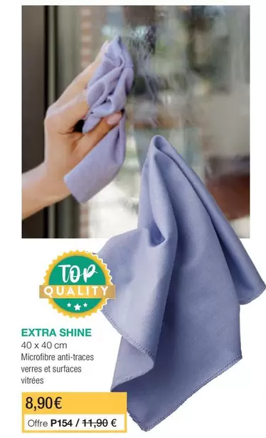 Microfibre Anti-Traces Verres Et Surfaces Vitrées offre à 8,9€ sur Stanhome