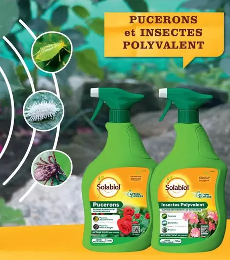 Solabiol - Pucerons Et Insectes Polyvalent offre sur Mr Bricolage