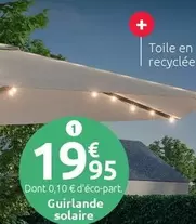 Guirlande Solaire offre à 19,95€ sur Mr Bricolage