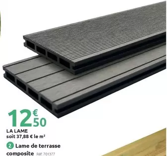 Lame De Terrasse Composite offre à 12,5€ sur Mr Bricolage