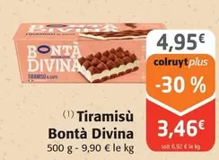Bontà Divina - Tiramisu offre à 4,95€ sur Colruyt