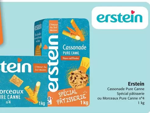 Erstein - Cassonade Pure Canne Spécial Pâtisserie  offre sur Colruyt