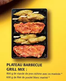 Plateau Barbecue Grill Mix  offre sur Colruyt