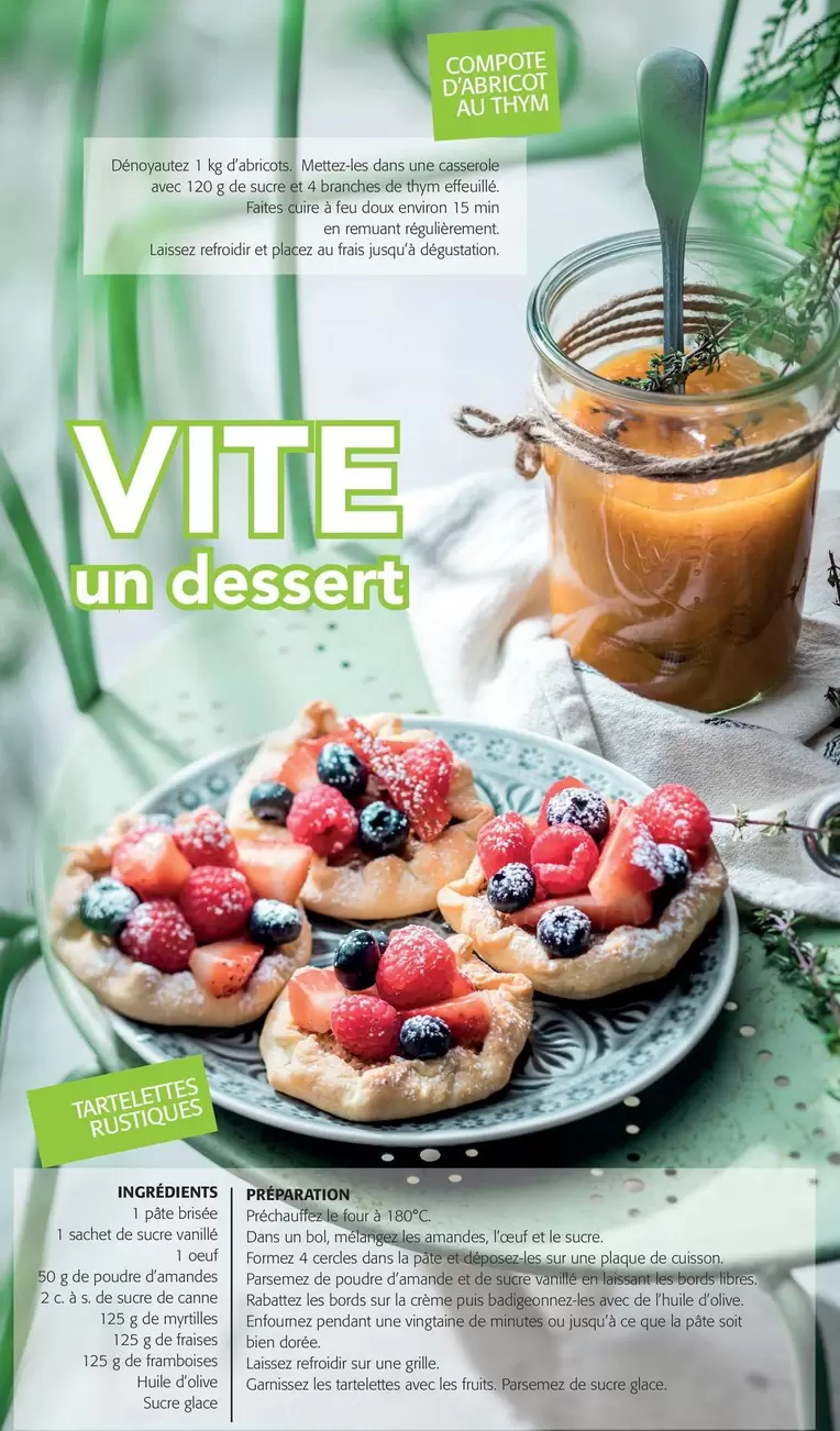 Dessert offre sur Colruyt