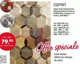 Tapis Iss& Modernina Polypropylene/alouss. Differentes Couleurs Et Taille offre à 79,95€ sur Möbel Martin