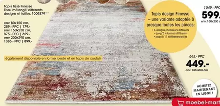 Acheta Mantenant offre à 449€ sur Möbel Martin