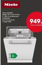 Miele - Lave-Vaisselle G5667  offre à 949€ sur Möbel Martin