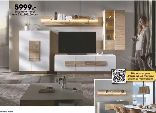 Ensemble Mural offre à 5999€ sur Möbel Martin